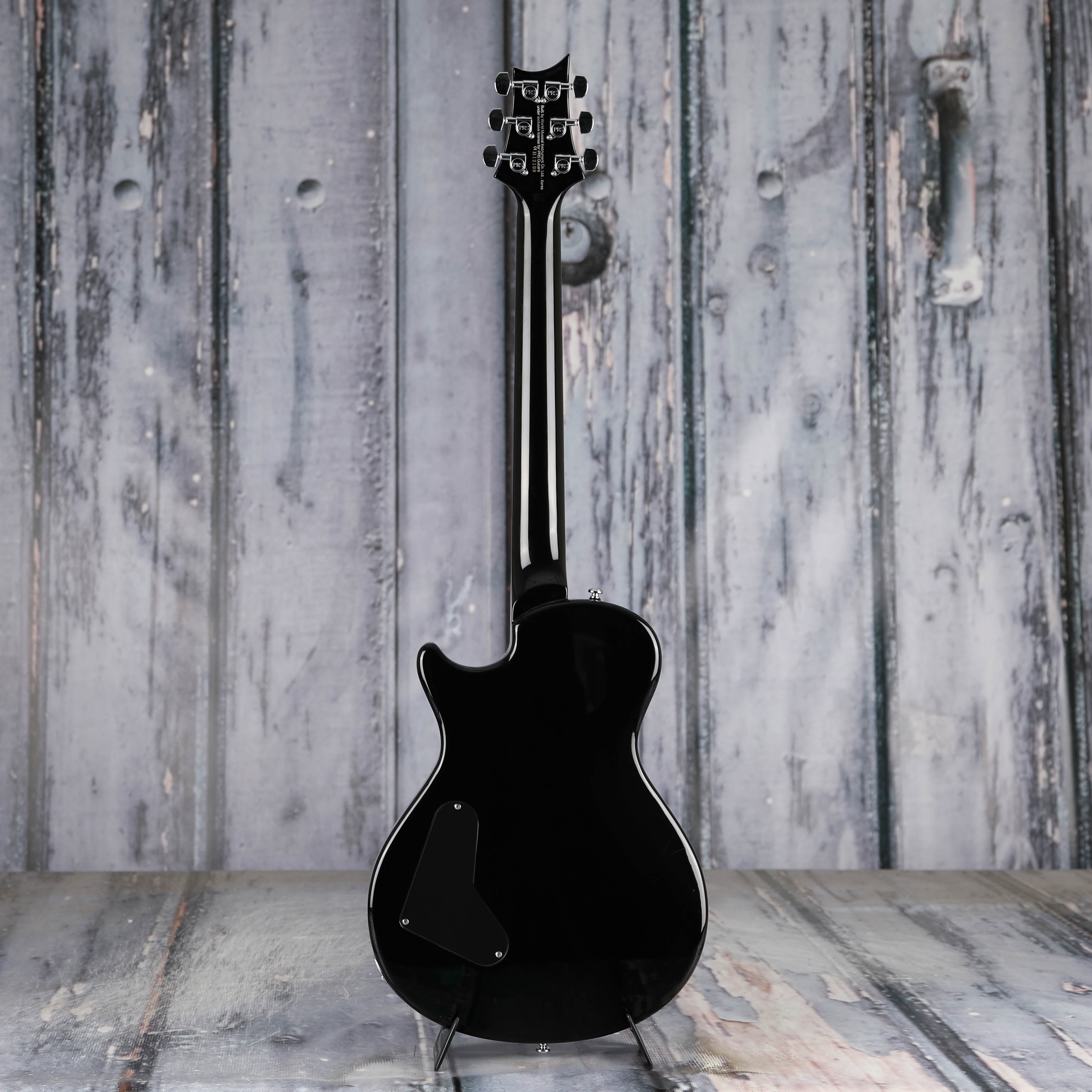 Used Paul Reed Smith SE Singlecut Electric Guitar, 2012, Black, back