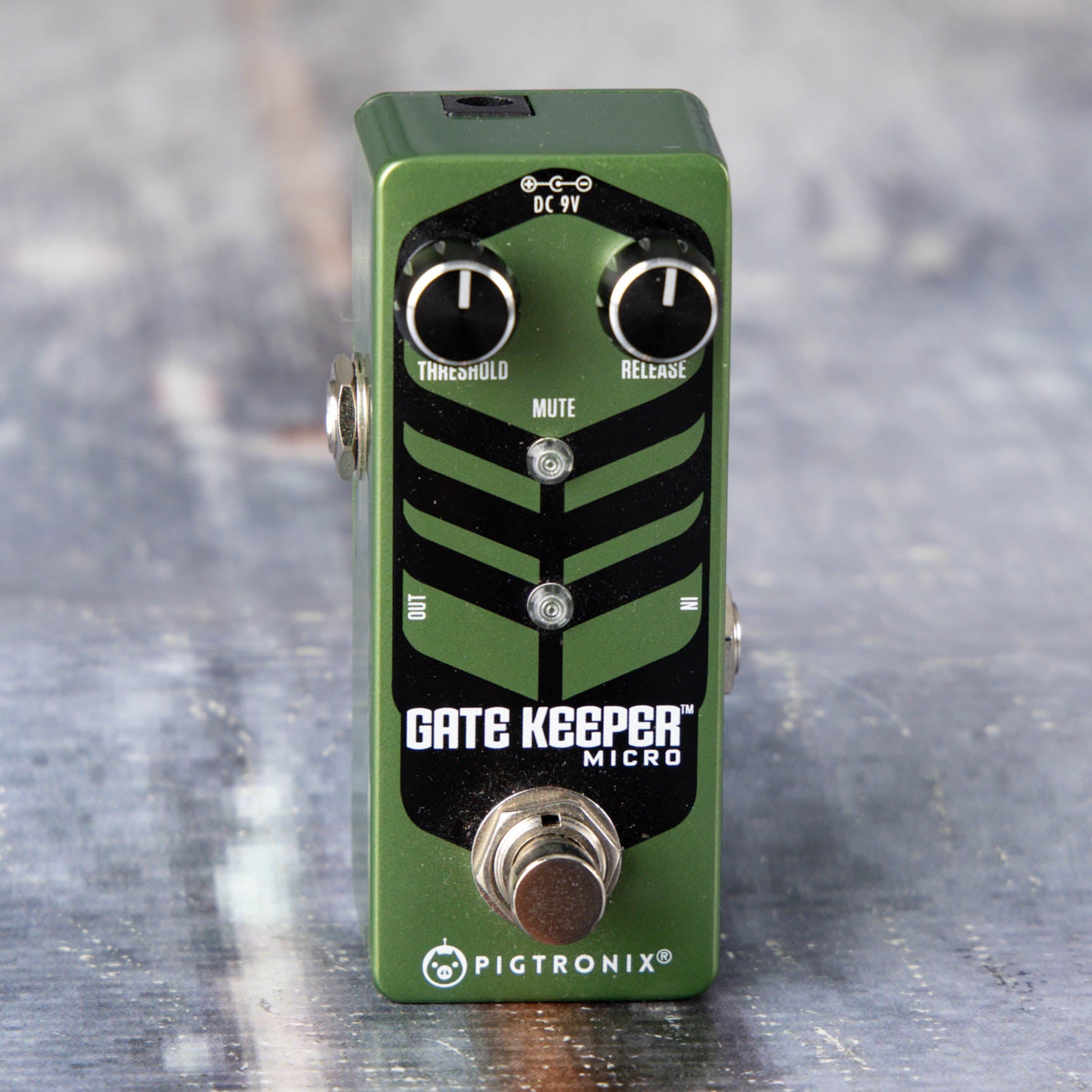 Used Pigtronix Gatekeeper High-Speed Noise Gate Effects Pedal, front