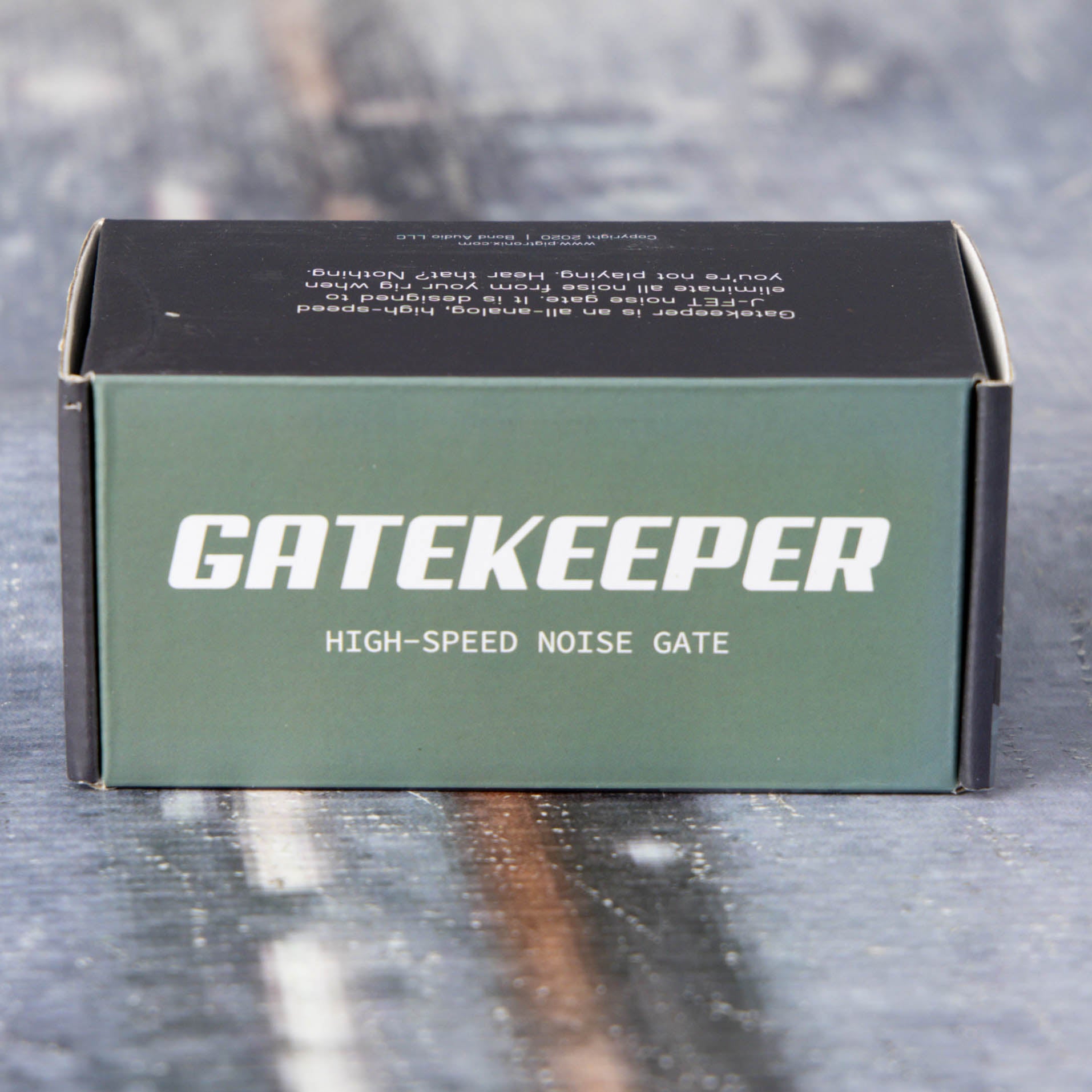 Used Pigtronix Gatekeeper High-Speed Noise Gate Effects Pedal, box