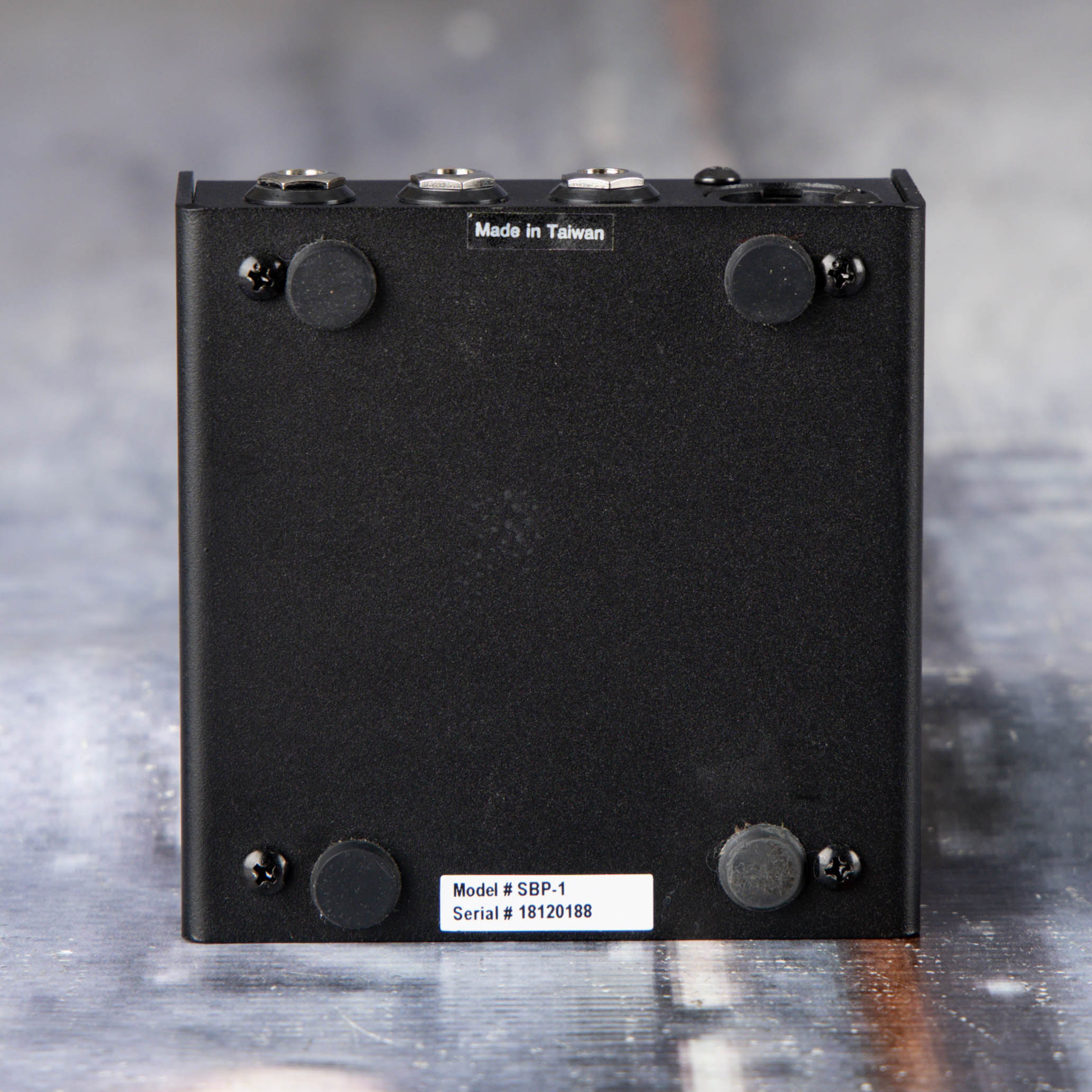 Used Sadowsky SBP-1 Bass Preamp Effects Pedal, back