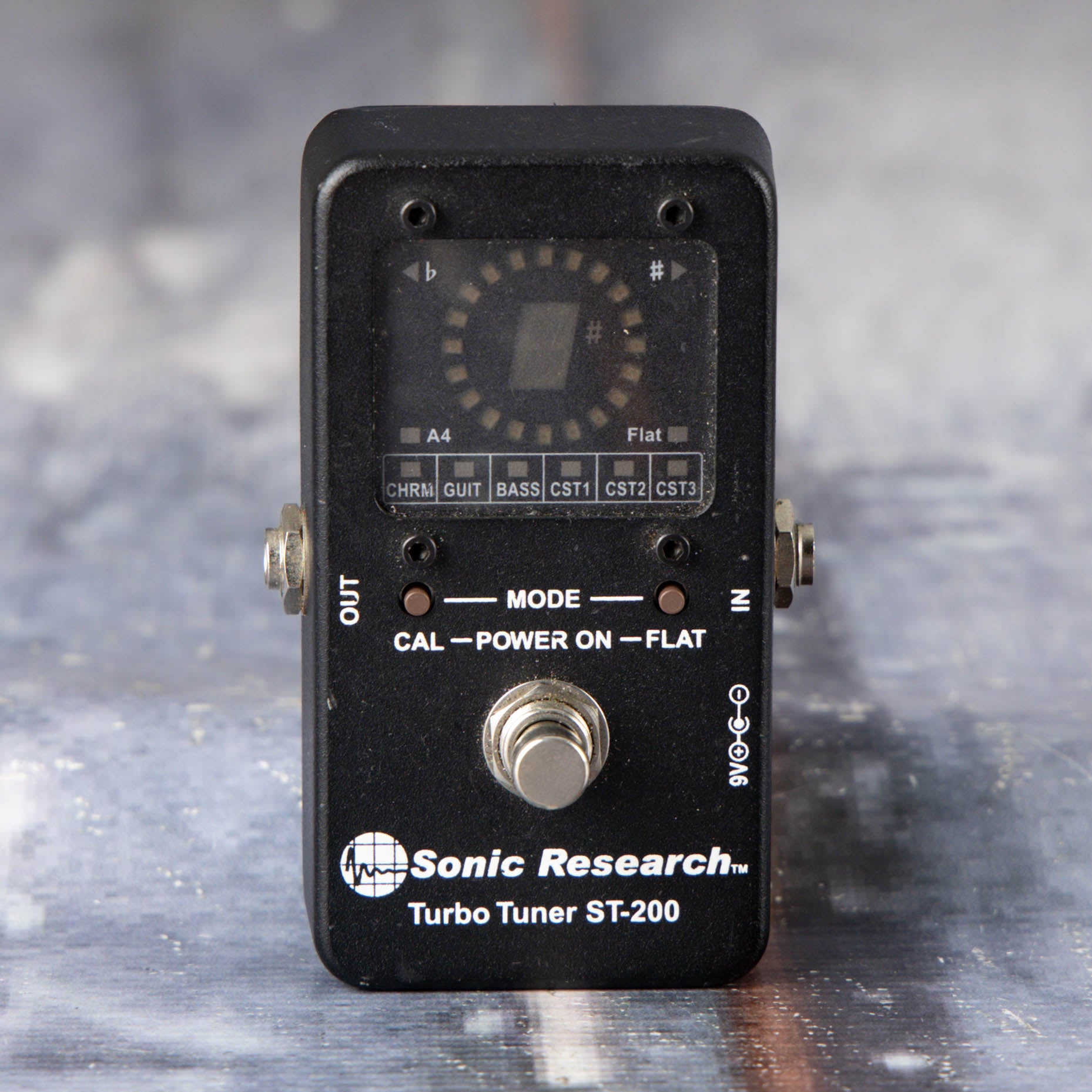 Used Sonic Research Turbo Tuner ST-200 Effects Pedal, front