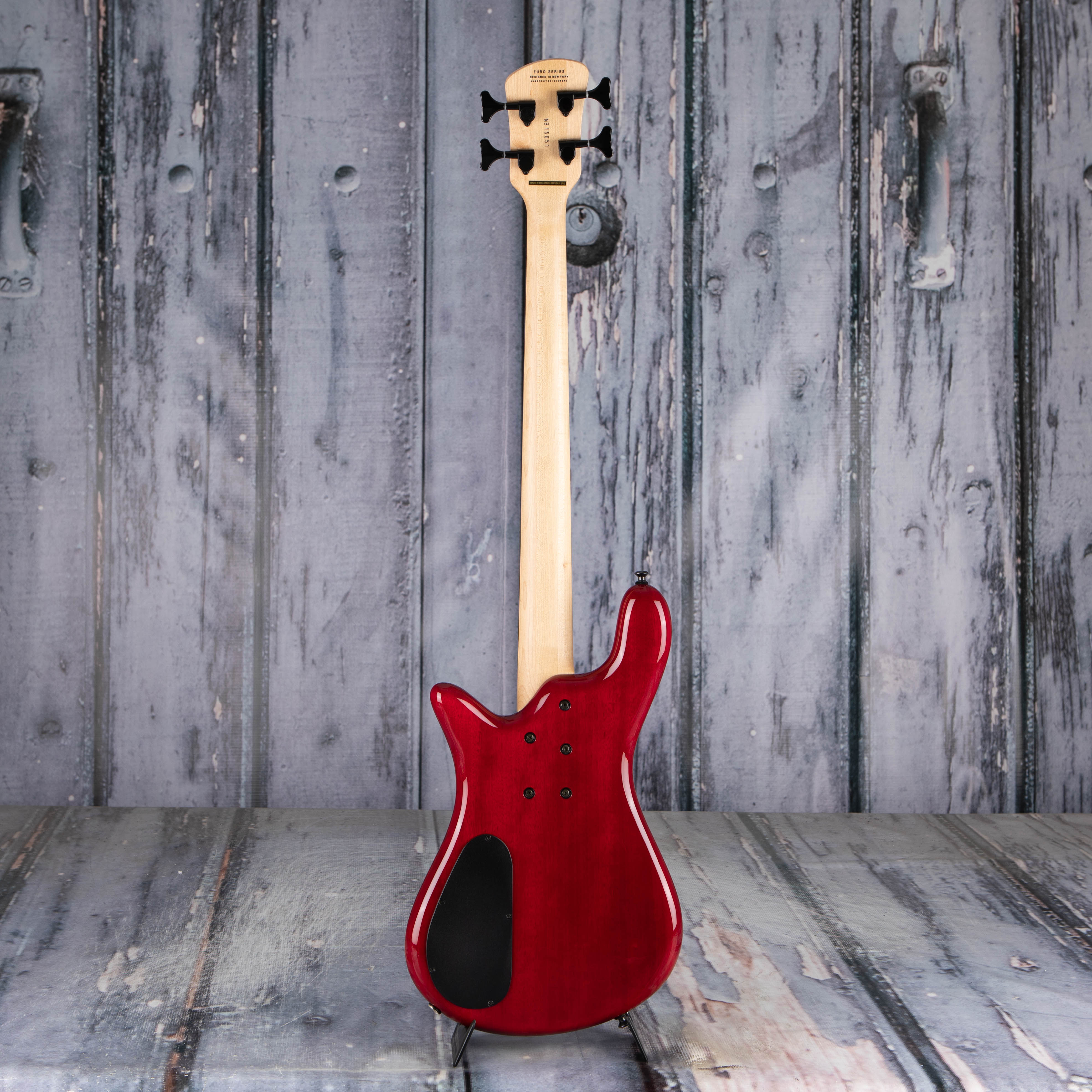 Used 2020 Spector Bantam 4 Bass Black Cherry
