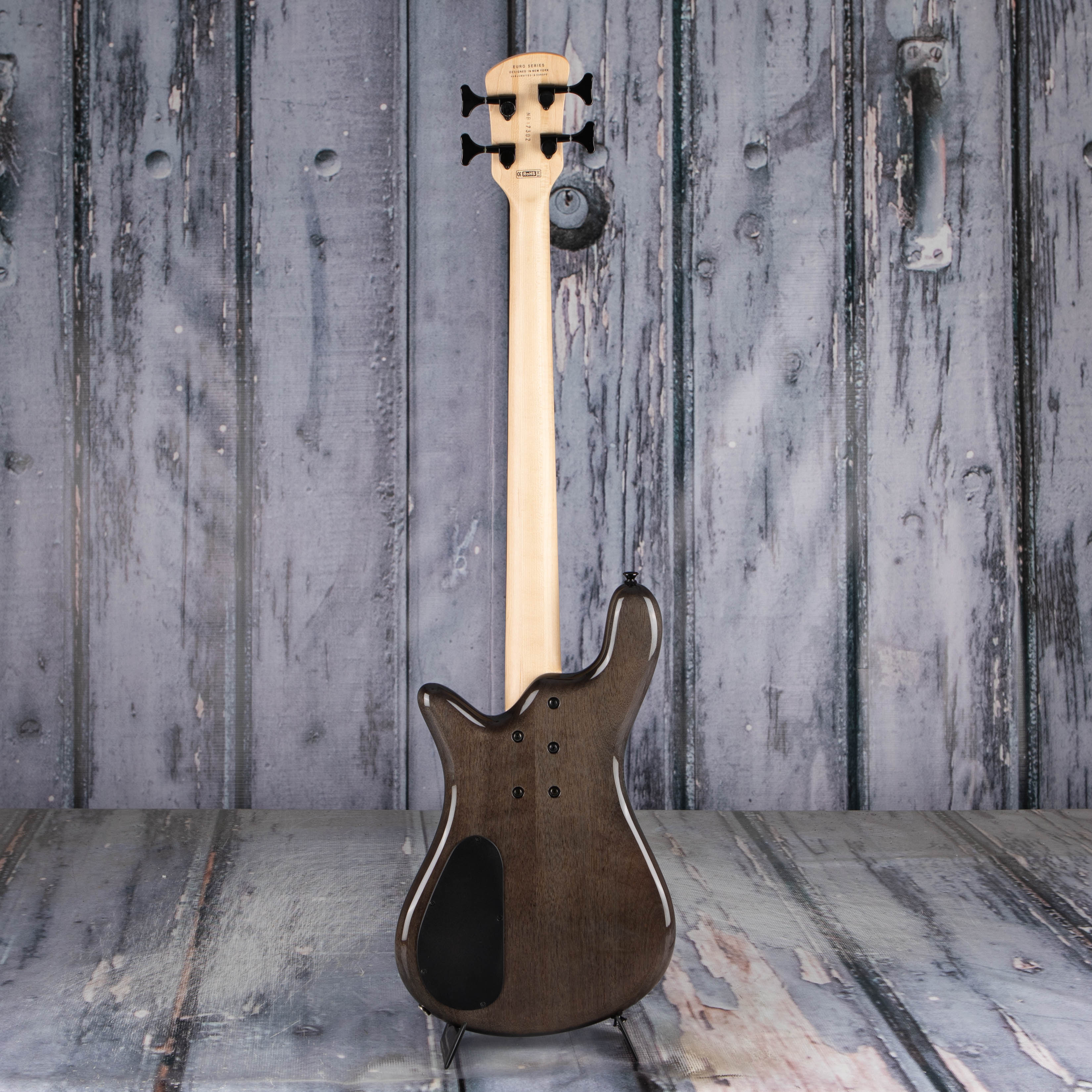 Used Spector Euro 4 Bass Transparent Black For Sale Replay Guitar Exchange