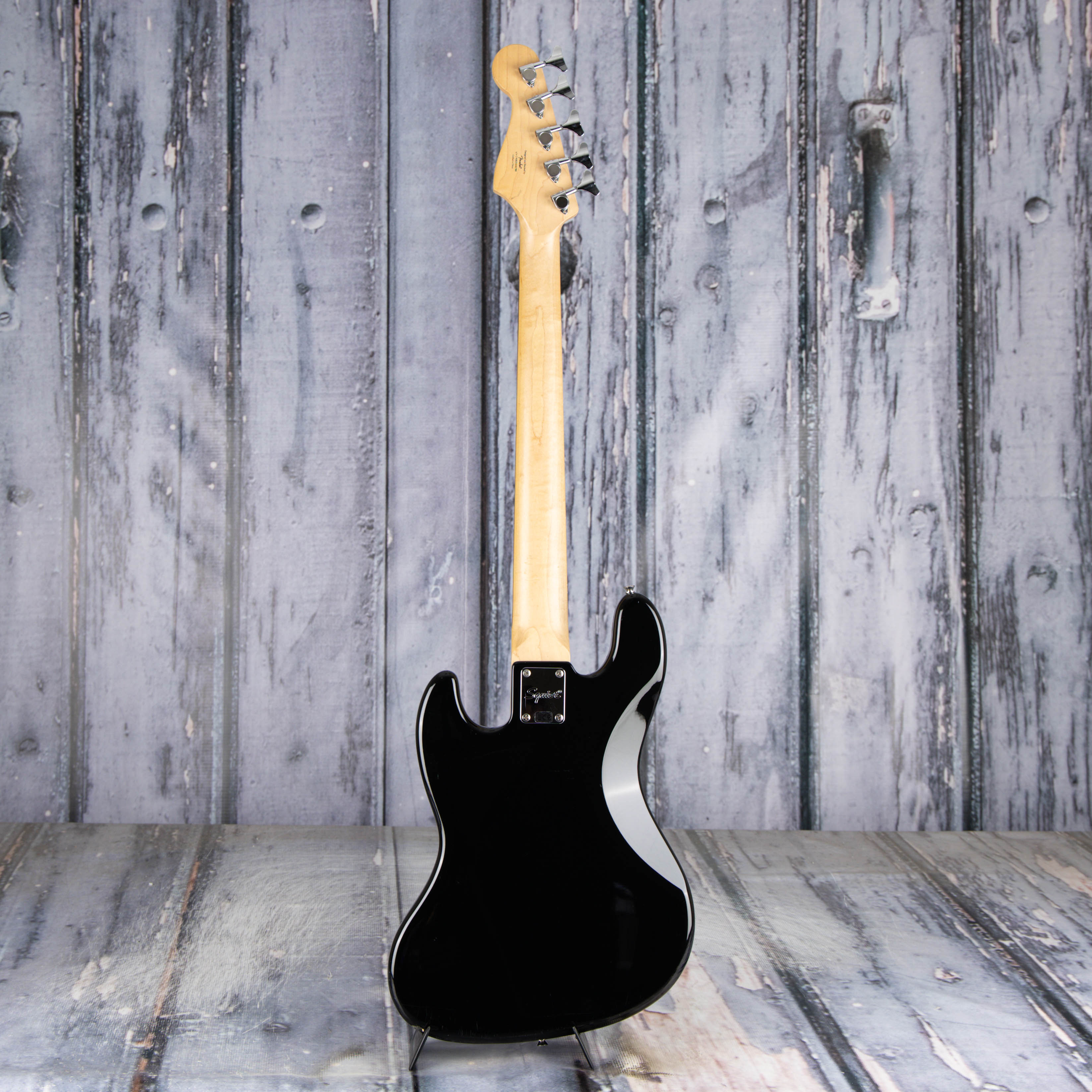 Used Squier Affinity Series Jazz Bass V 5-String Electric Bass Guitar, Black, back