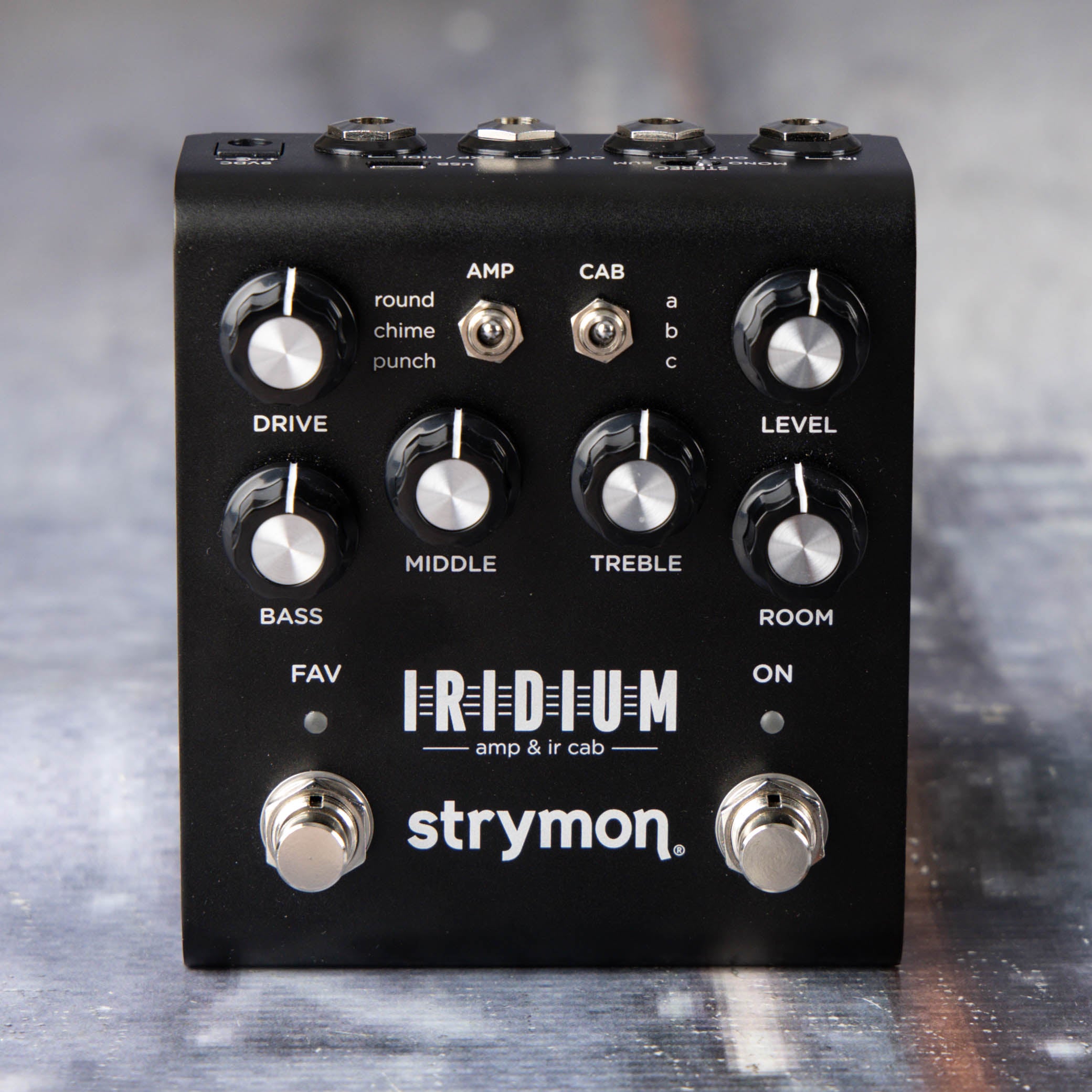 Used Strymon Iridium Effects Pedal, front