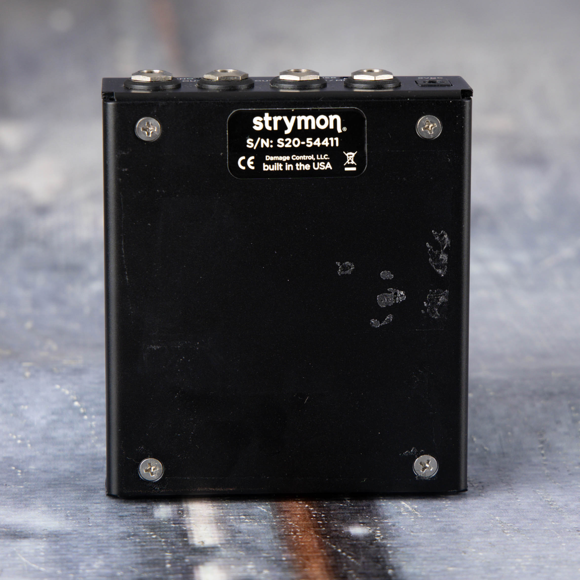 Used Strymon Iridium Effects Pedal, back