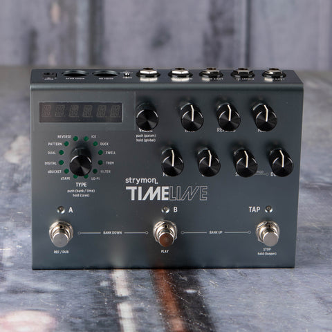 Used Strymon TimeLine Multidimensional Delay Effects Pedal, front