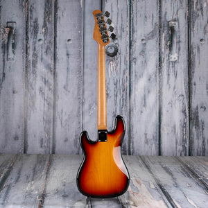 Used Suhr Classic P Electric Bass Guitar, 3-Tone Burst, back