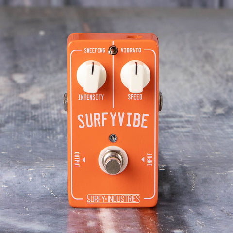 Used Surfy SurfyVibe Vibrato Effects Pedal, front