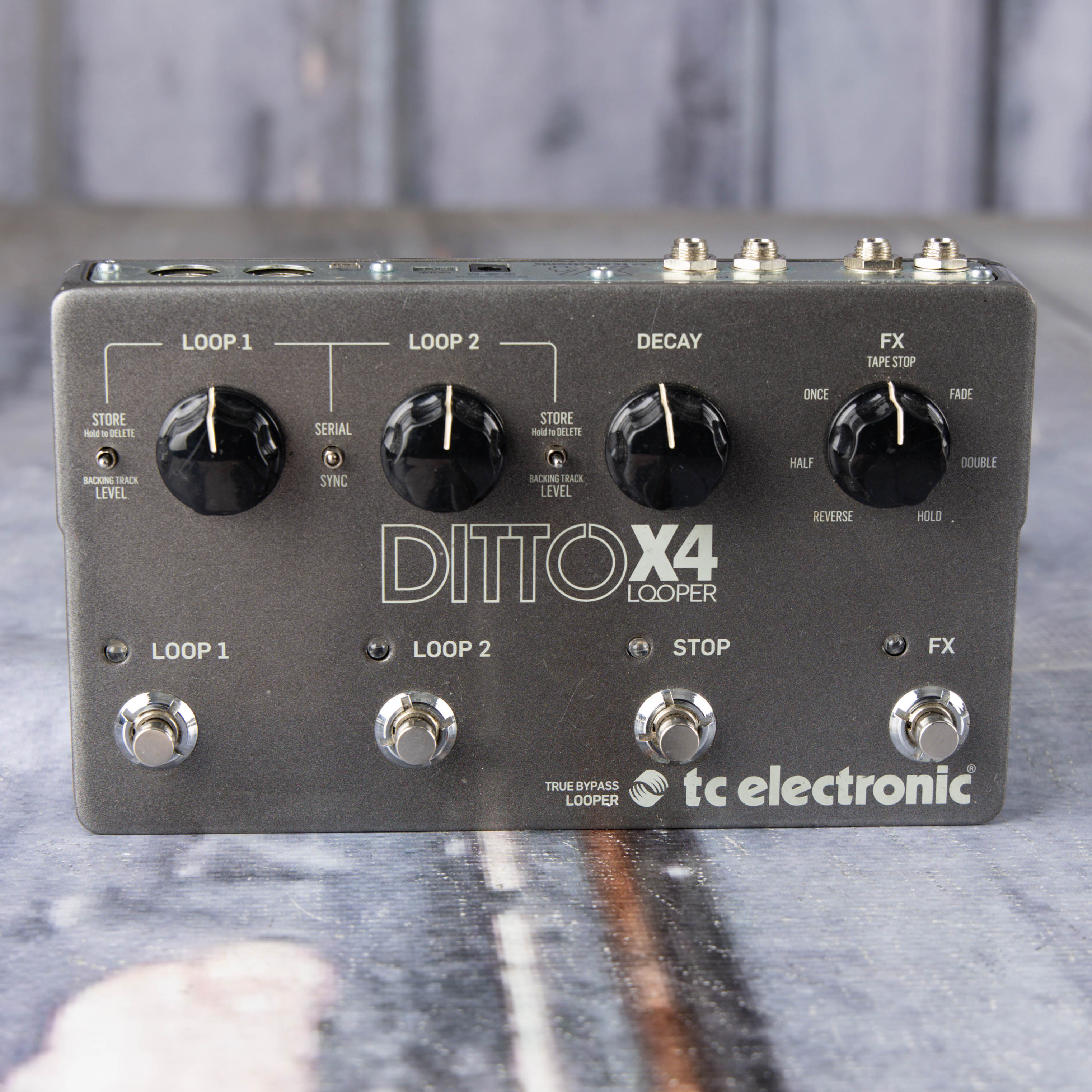 Used TC Electronic Ditto X4 Looper Effects Pedal, front