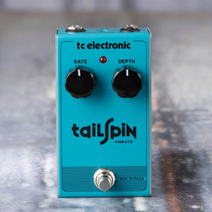 Used TC Electronics Tailspin Vibrato Effects Pedal, front