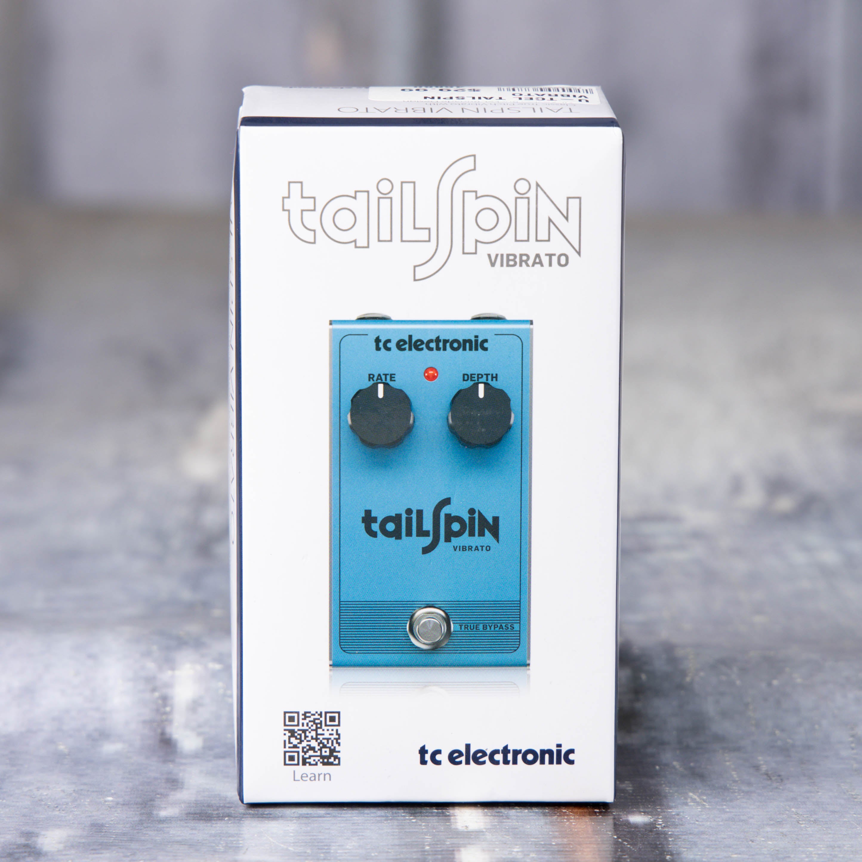 Used TC Electronics Tailspin Vibrato Effects Pedal, box