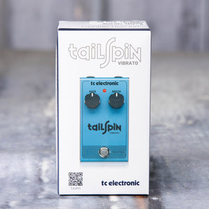 Used TC Electronics Tailspin Vibrato Effects Pedal, box
