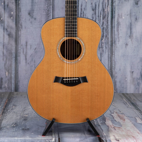 Used Taylor GS Madagascar Acoustic Guitar, 2005, Natural, front closeup