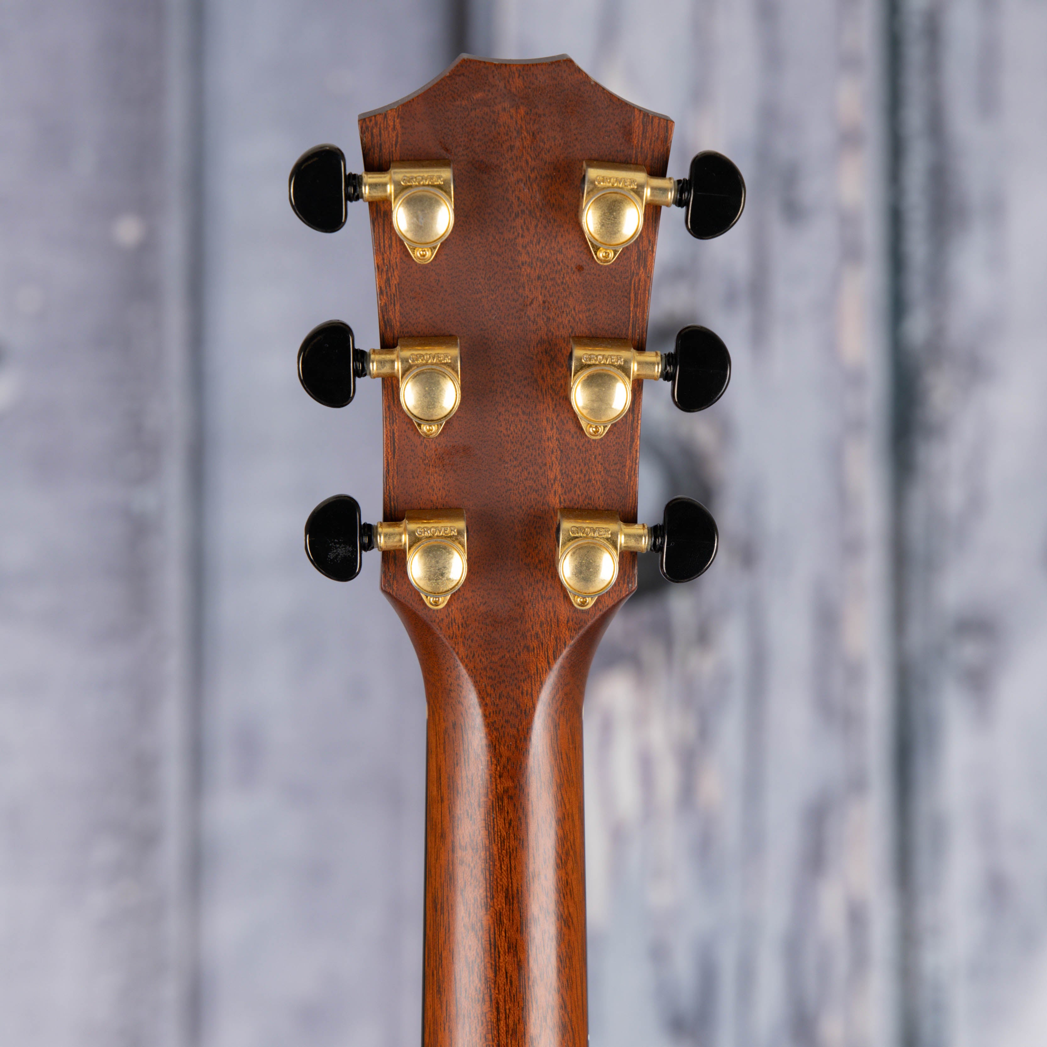 Used Taylor Limited Edition 710-BRZ Acoustic Guitar, 1997, Natural, back headstock