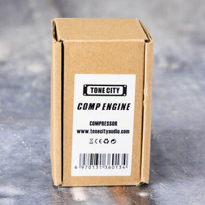 Used Tone City Comp Engine Compressor Effects Pedal, box