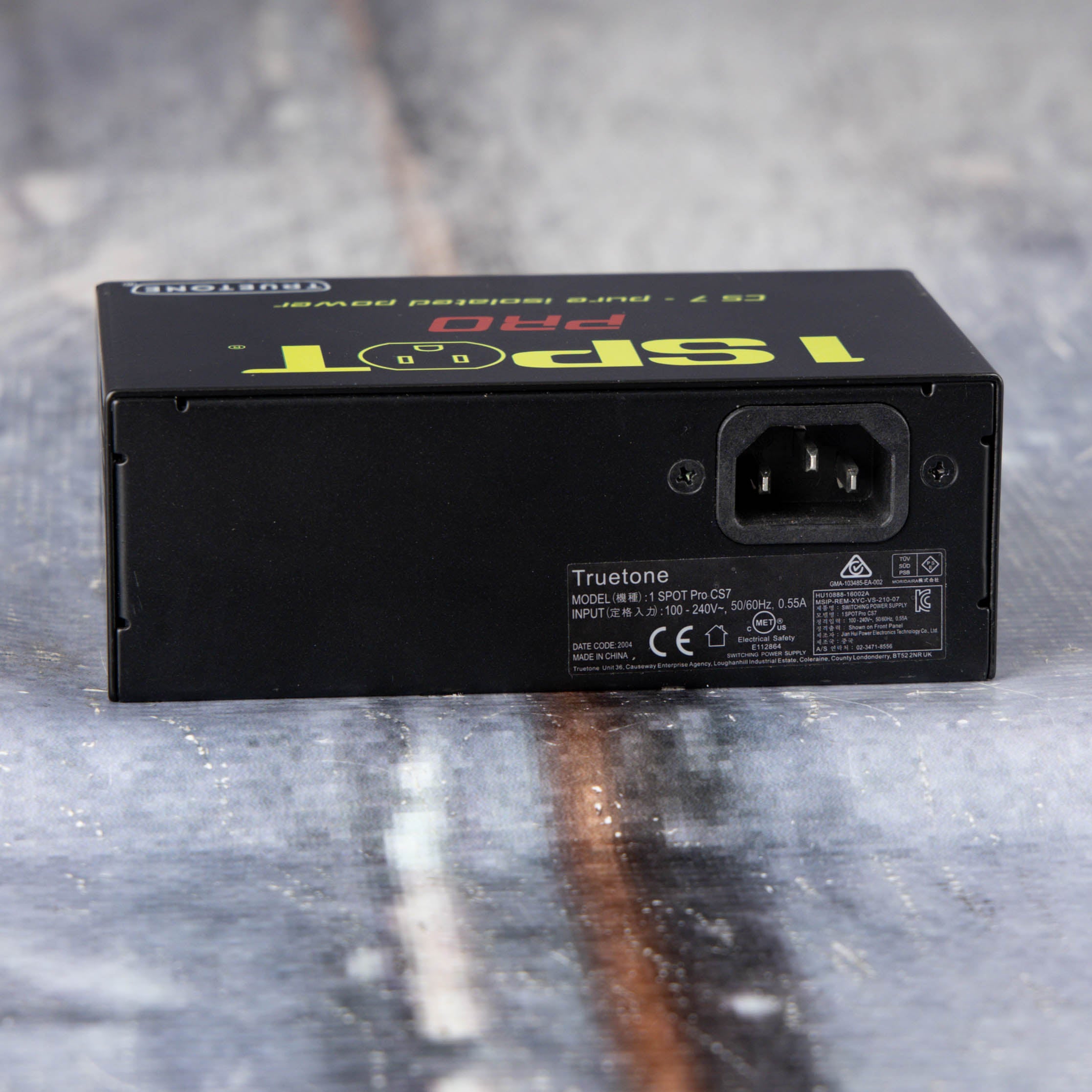 Used Truetone 1 SPOT PRO Pedal Power Supply, back