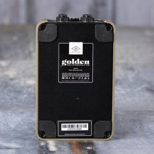 Used Universal Audio Golden Reverberator Effects Pedal, back