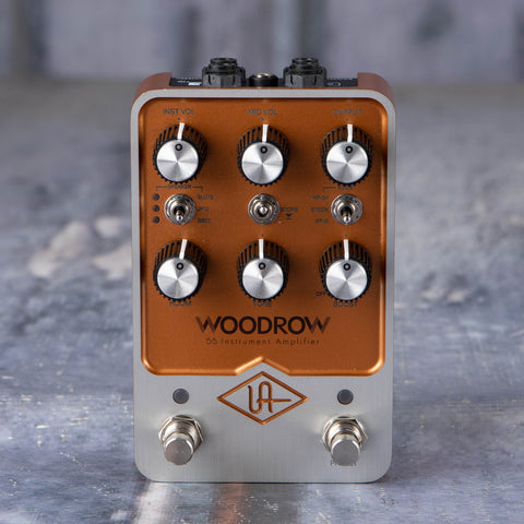 Used Universal Audio Woodrow '55 Instrument Amplifier Effects Pedal, front
