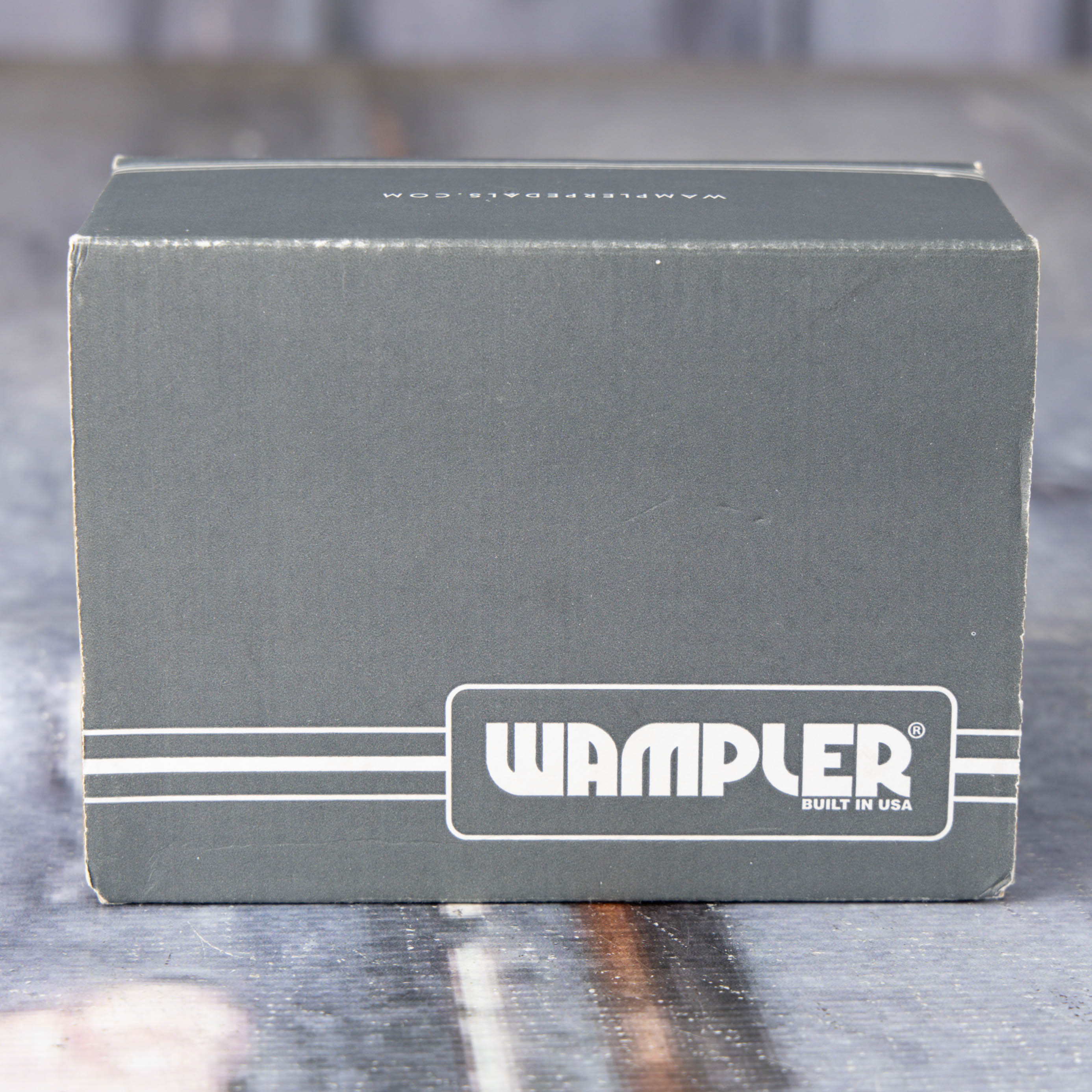 Used Wampler Dual Fusion Overdrive Effects Pedal, box