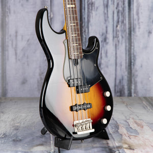 Used Yamaha BBP34 Electric Bass Guitar, Vintage Sunburst, angle