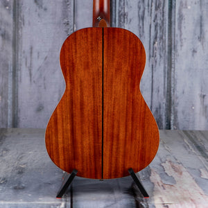 Yamaha CSF3M Compact Folk Acoustic/Electric Guitar, Tobacco Brown Sunburst, back closeup