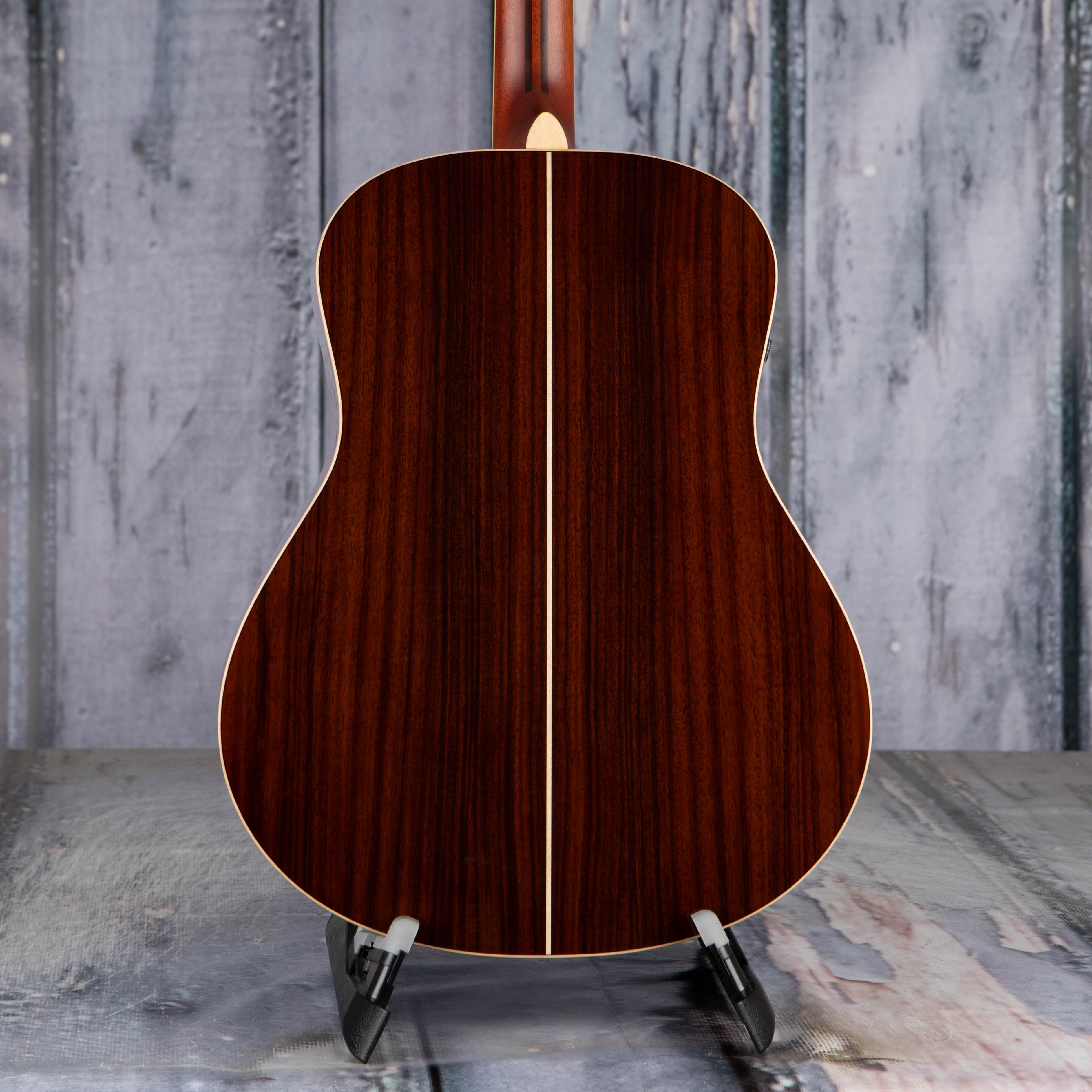 Yamaha LL-TA TransAcoustic Dreadnought Acoustic/Electric Guitar, Brown Sunburst, back closeup