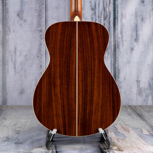 Yamaha LS-TA TransAcoustic Acoustic/Electric Guitar, Vintage Tint, back closeup