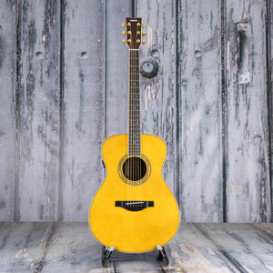 Yamaha LS-TA TransAcoustic Acoustic/Electric Guitar, Vintage Tint, front