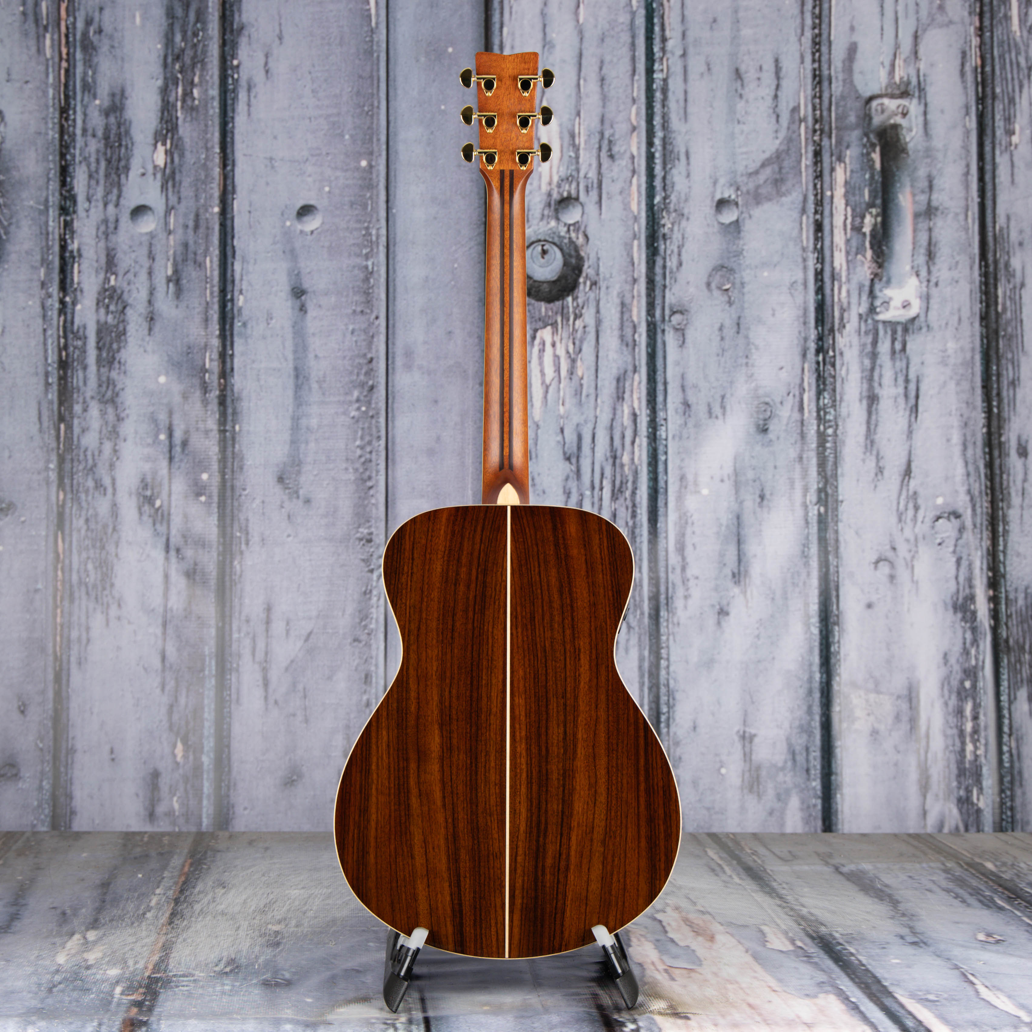 Yamaha LS-TA TransAcoustic Acoustic/Electric Guitar, Vintage Tint, back
