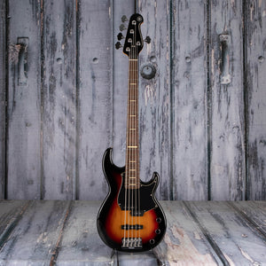Yamaha Premium BBP35 5-String Electric Bass Guitar, Vintage Sunburst, front
