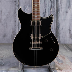 Yamaha Revstar Standard RSS20 Electric Guitar, Black, front closeup