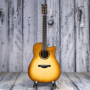 Yamaha TAG3 C TransAcoustic Acoustic/Electric Guitar, Sand Burst, front