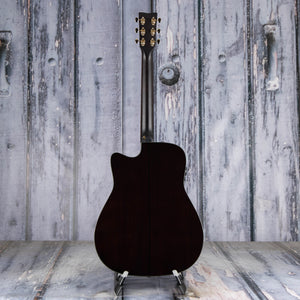 Yamaha TAG3 C TransAcoustic Acoustic/Electric Guitar, Sand Burst, back