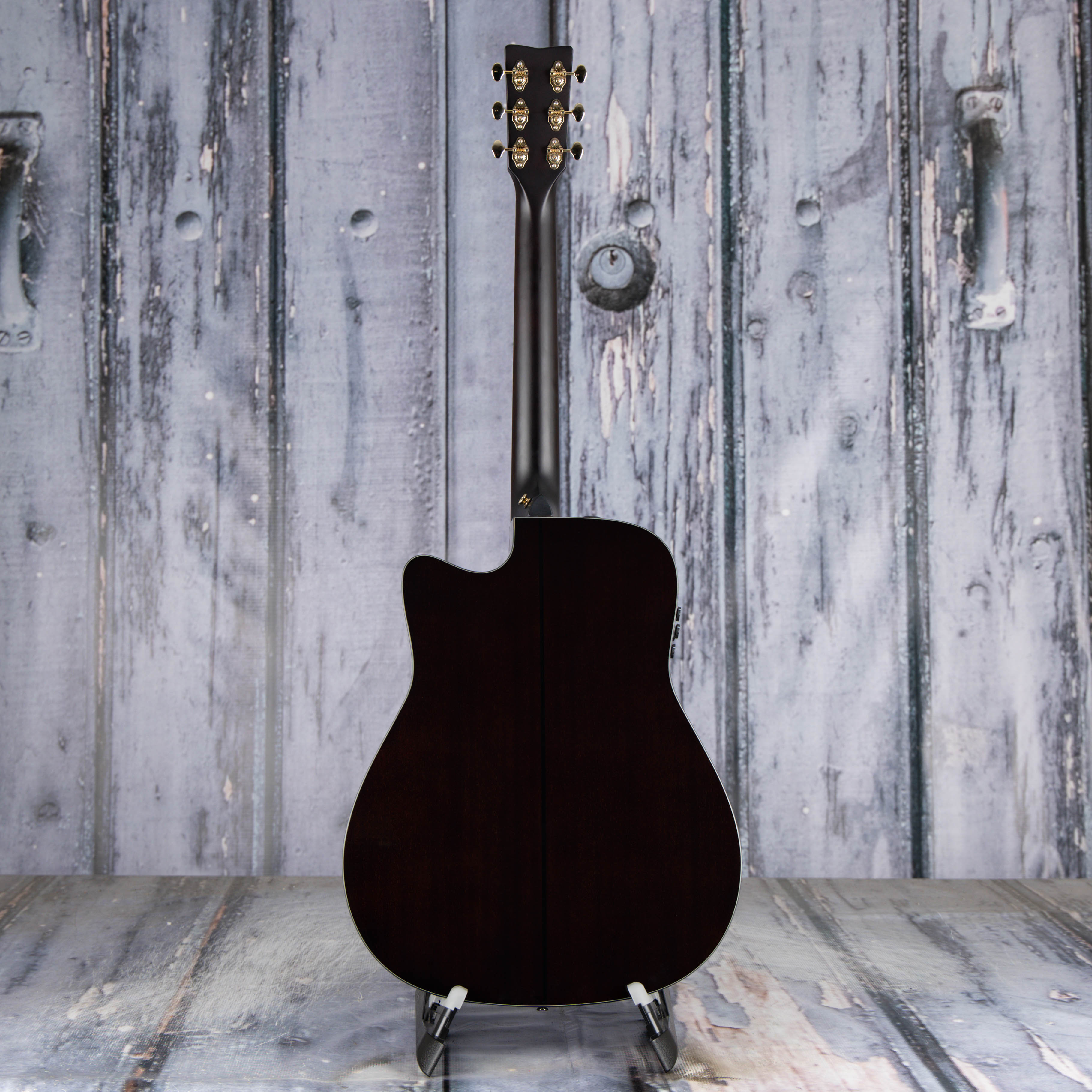 Yamaha TAG3 C TransAcoustic Acoustic/Electric Guitar, Sand Burst, back