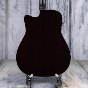 Yamaha TAG3 C TransAcoustic Acoustic/Electric Guitar, Sand Burst, back closeup
