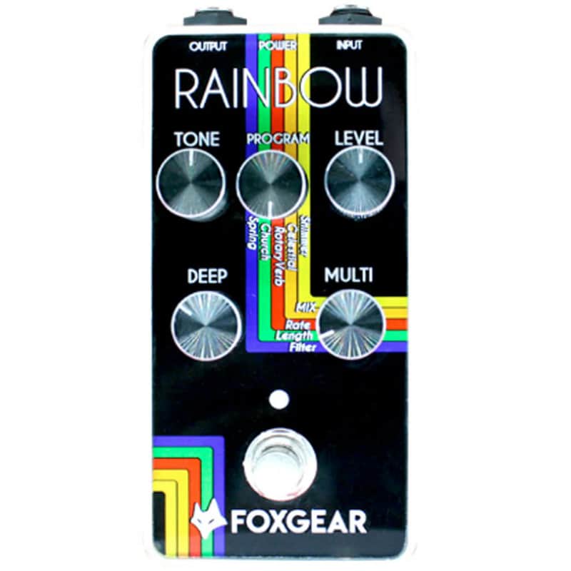 Used Foxgear Rainbow Reverb Pedal