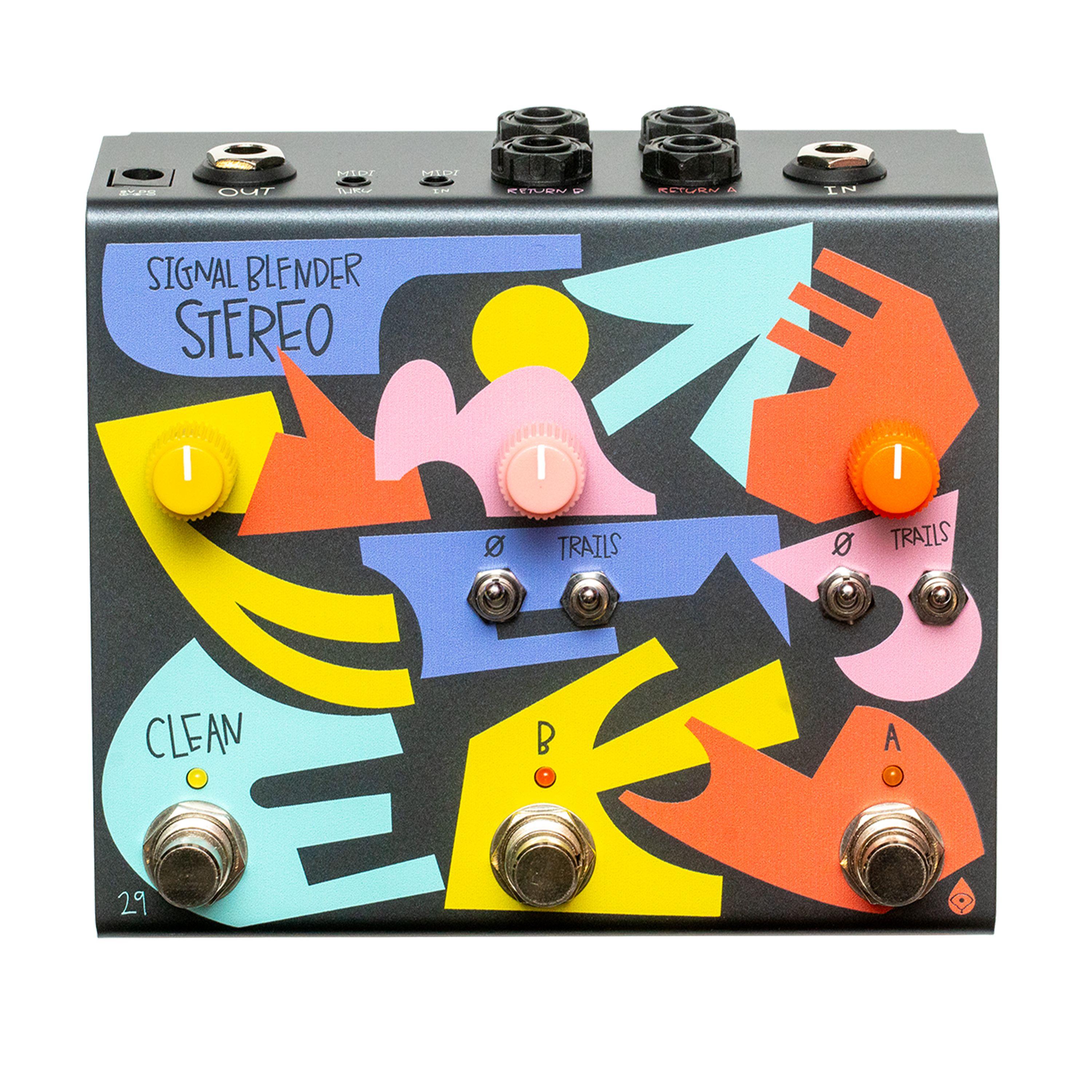 Used Old Blood Signal Blender Stereo Pedal