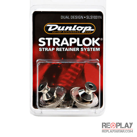 Dunlop Nickel Straplok Dual Design Retainer System