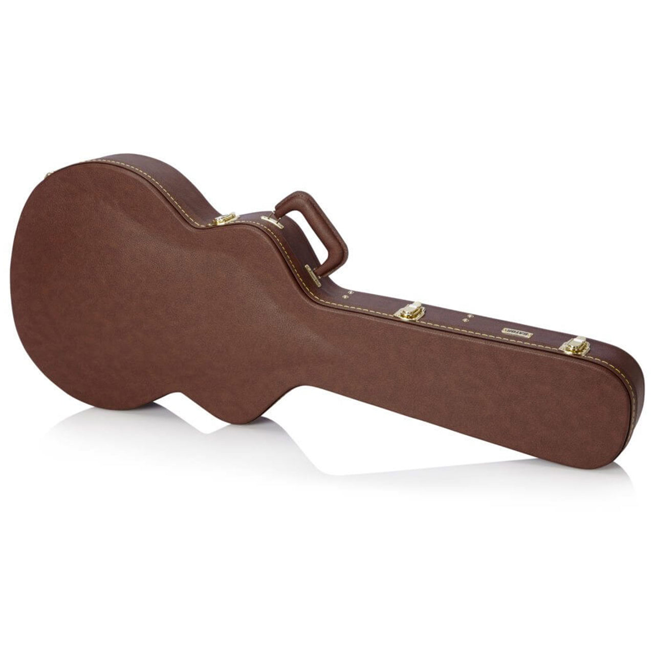 Gator Semi-Hollow Deluxe Guitar Case, Brown