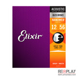 Elixir Light-Medium Acoustic 80/20 Bronze with NANOWEB® Coating