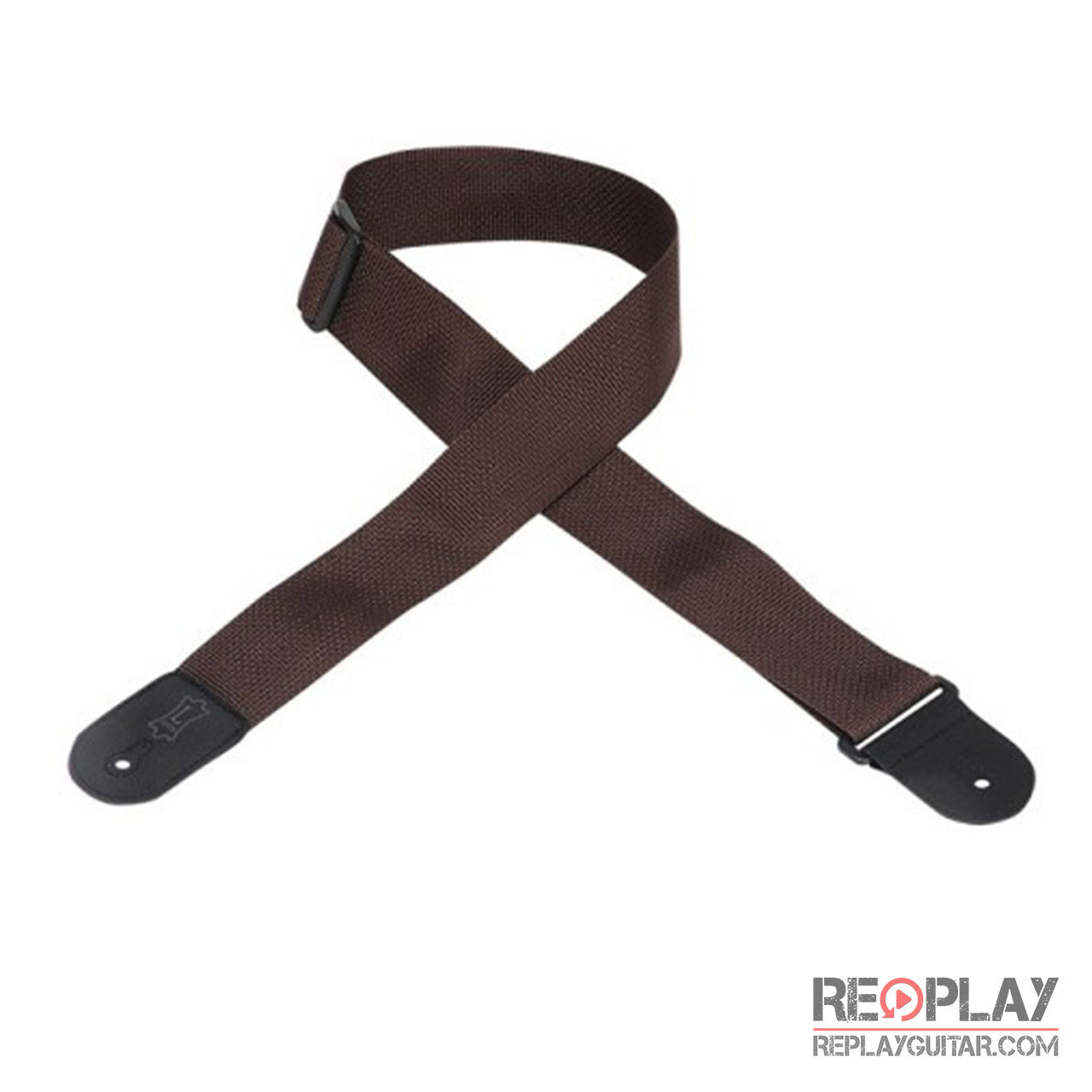 Levy's Basic Poly Strap M8POLY-BRN