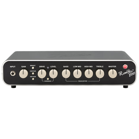 Fender Rumble 800 HD Head, Black, front