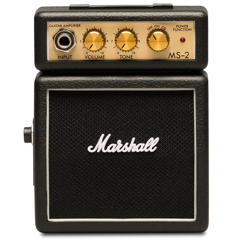 Marshall MS-2 Mini Amplifier, Black