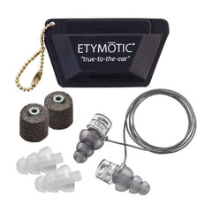 Etymotic ER20XS High Fidelity Large Fit Earplugs, One Pair + Cord and Carry Case