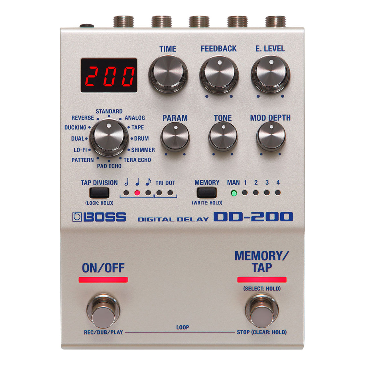 BOSS DD-200 Digital Delay Effects Pedal