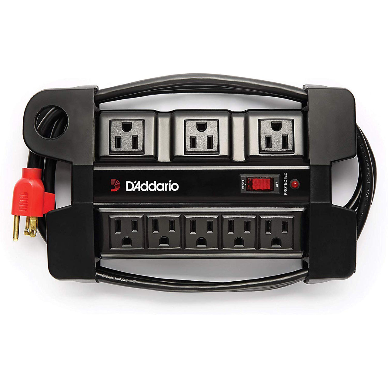 D'Addario Tour-Grade Power Base Power Strip