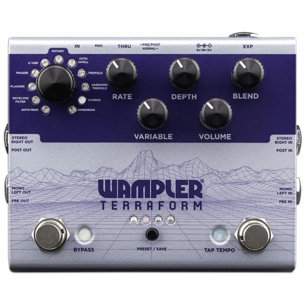 Wampler Terraform Modulation Effects Pedal