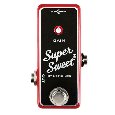 Xotic Super Sweet Booster Effects Pedal