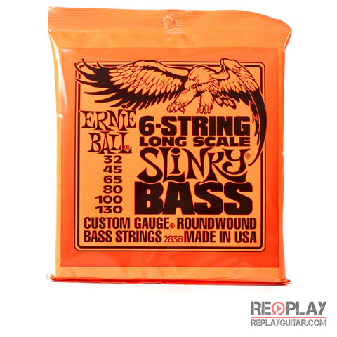 Ernie Ball 2838 Slinky 6-String Bass (32-130)